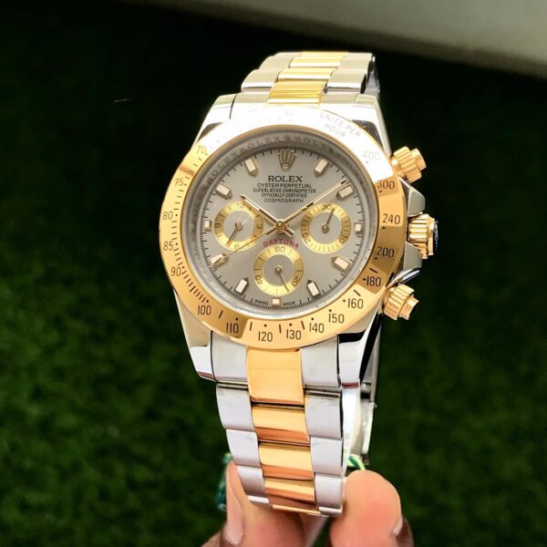 Rolex Cosmograph Daytona Two Tone Gold Automatic Mens Watch - Image 3