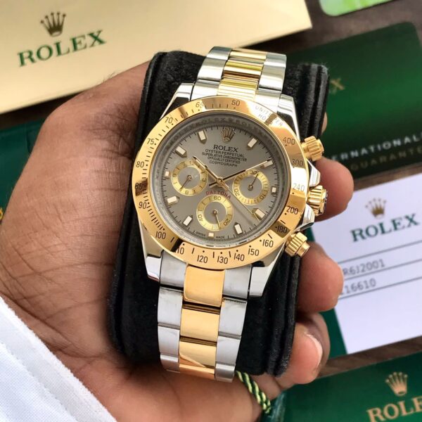 Rolex Cosmograph Daytona Two Tone Gold Automatic Mens Watch