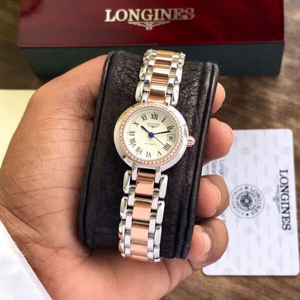 Longines PrimaLuna Japanese Quartz 30mm Womens Watch