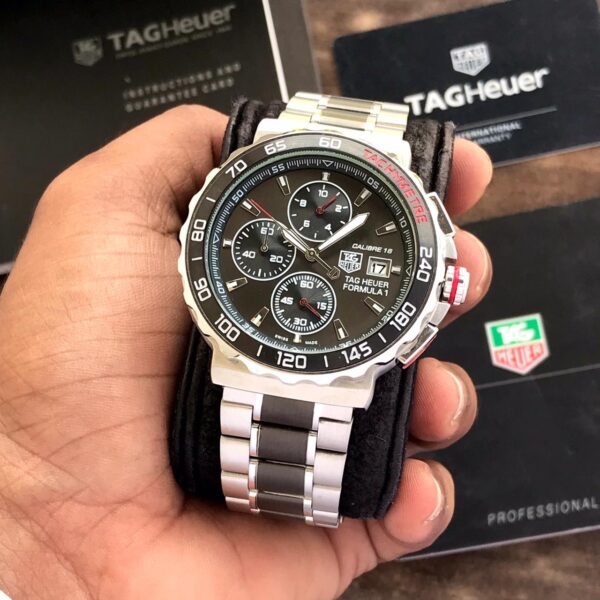 TAG Heuer Formula 1 Men's 43mm Stainless Steel Quartz Chronograph Master Quality Watch