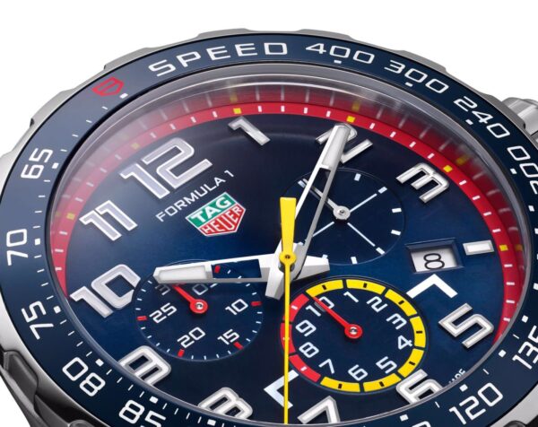 Tag Heuer Formula 1 X Red Bull Stainless Steel Blue Edition Japanese Quality Master Quality Men’s Watch - Image 6