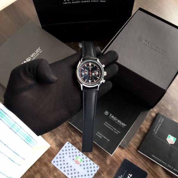 Tag Heuer Carrera Japanese Machinery Black Dial Master Quality Mens Watch - Image 10