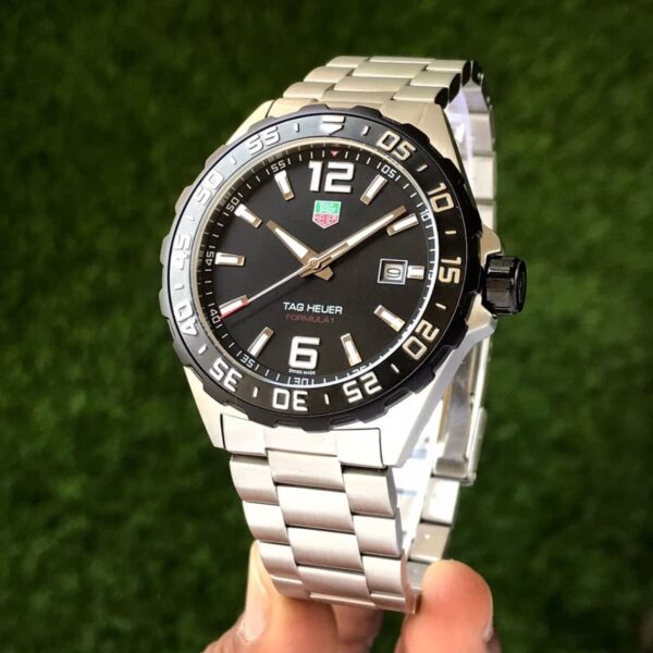 Tag Heuer Formula 1 Stainless Steel Black Dial Japanese Quartz Master Quality Men’s Watch - Image 3