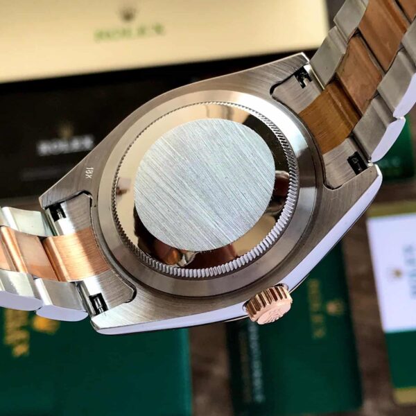 Rolex Date Just 41 Automatic Two Tone Rosegold Dial Automatic Mens Watch - Image 4