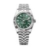 Rolex SkyDweller Stainless Steel Green Dial & Jubli Chain Strap Japanese Automatic Master Quality Men’s Watch - Image 2