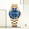 Rolex Submariner Full Gold & Blue Dial Japanese Master Quality Automatic Men’s Watch - Image 3