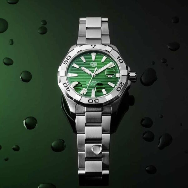 TAG HEUER Men's Aquaracer Calibre 5 43mm Green Dial Watch Japanese Automatic Master Quality Men’s Watch - Image 6