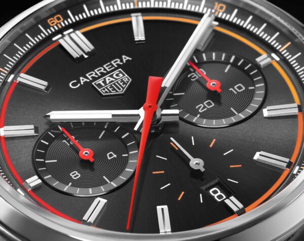 Tag Heuer Carrera Japanese Machinery Black Dial Master Quality Mens Watch - Image 6