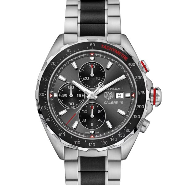 TAG Heuer Formula 1 Men's 43mm Stainless Steel Quartz Chronograph Master Quality Watch - Image 3