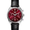 Tag Heuer Grand Carrera Red Dial & Black Leather Strap Japanese Master Quality Men’s Watch - Image 3