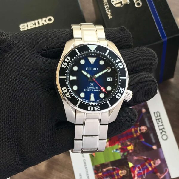 Seiko Diver 200m Japanese Stainless Steel Automatic Mens Watch - Image 3