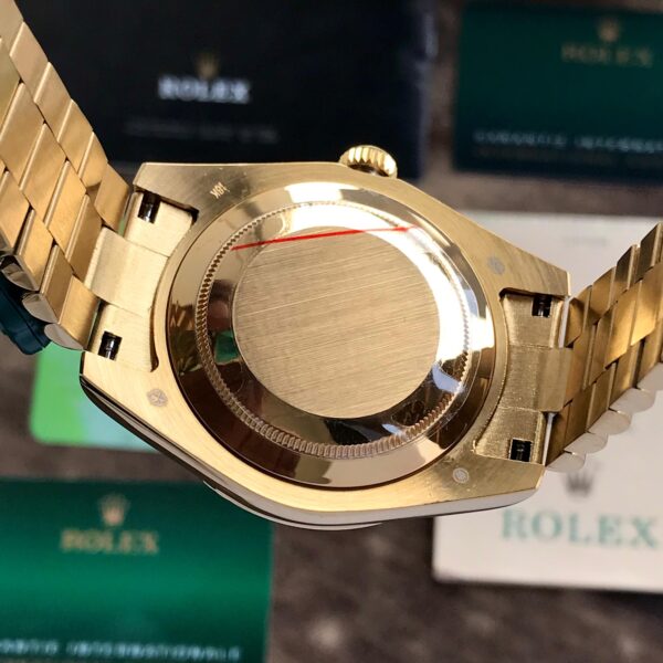 Rolex Day Date 41 Gold Tone Gold Dial Japanese Automatic Mens Watch - Image 7