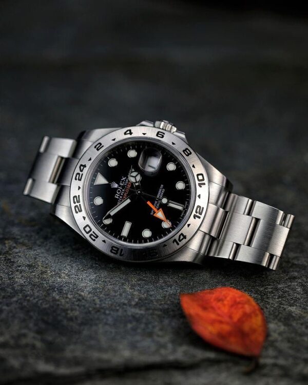 Rolex Explorer || Premiums Automatic Stainless Steel Black Dial Mens Watch - Image 2