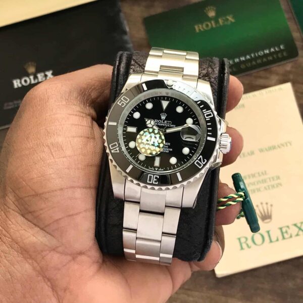 Rolex Submariner Stainless Steel Black Dial Japanese Automatic Mens Watch