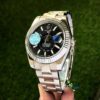Rolex SkyDweller Stainless Steel Black Dial & Oyster Chain Strap Japanese Automatic Master Quality Men’s Watch - Image 3