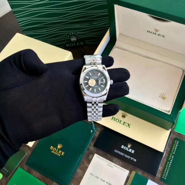 Rolex Date Just 41 Grey Dial Japanese Automatic Mens Watch - Image 7