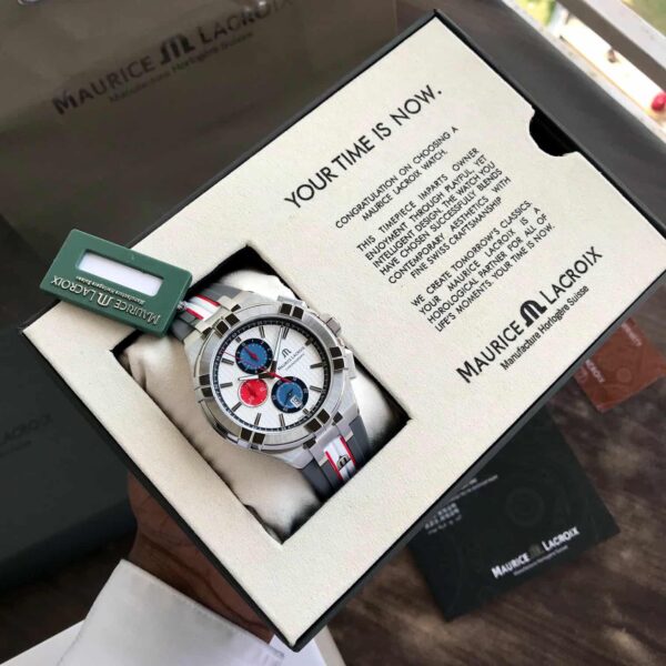 Maurice Lacroix Aikon Mahindra Formula E Special Edition Authentic Watch - Image 10