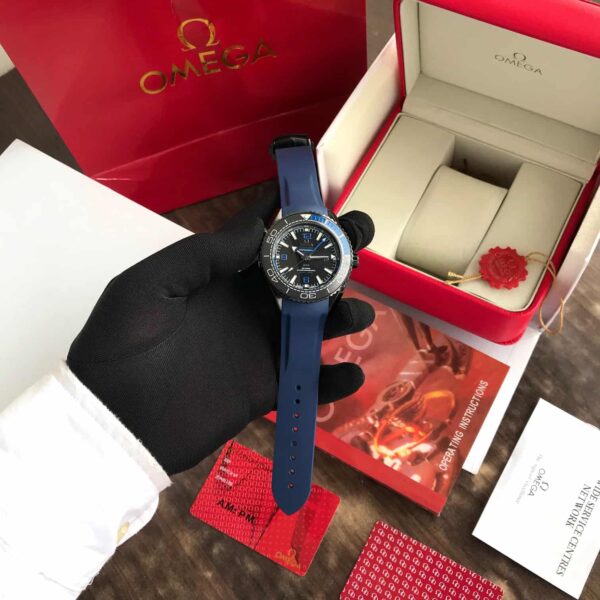 Omega Seamaster Co-Axial GMT Deep Blue Automatic Mens Watch - Image 5