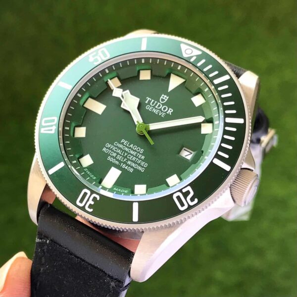 Tudor Pelagos Japanese Automatic Green Dial Mens Watch - Image 4