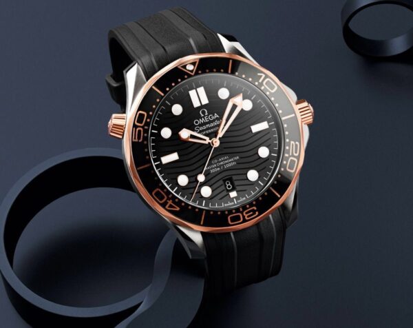 Omega Seamster CoAxial Black Copper Japanese Automatic Mens Watch - Image 6