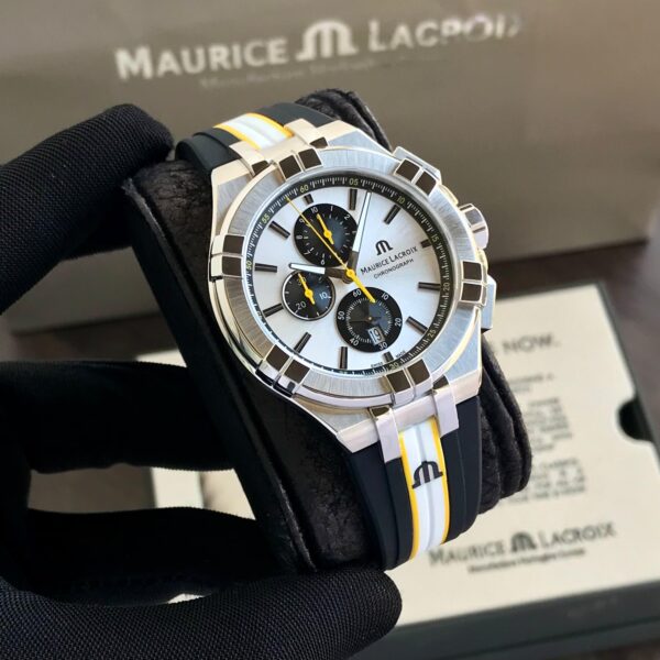 Maurice Lacroix Aikon Quartz Chronograph Authentic Watch - Image 4