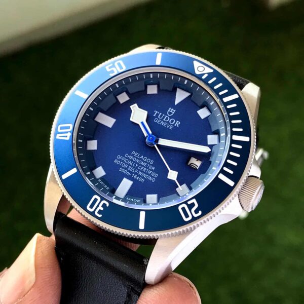 Tudor Pelagos Japanese Automatic Blue Dial Men’s Watch - Image 4