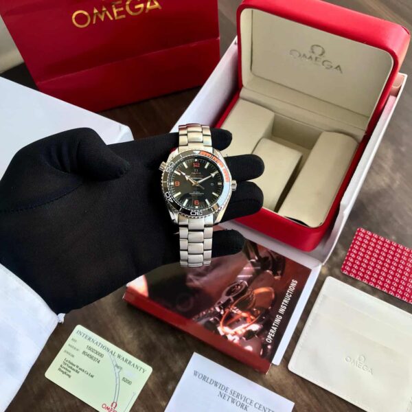 Omega Planet Ocean 600M Co‑Axial Master Chronometer Stainless Steel Automatic Mens Watch - Image 7