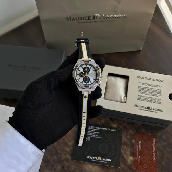 Maurice Lacroix Aikon Quartz Chronograph Authentic Watch - Image 5