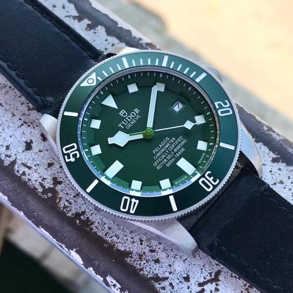 Tudor Pelagos Japanese Automatic Green Dial Mens Watch - Image 2