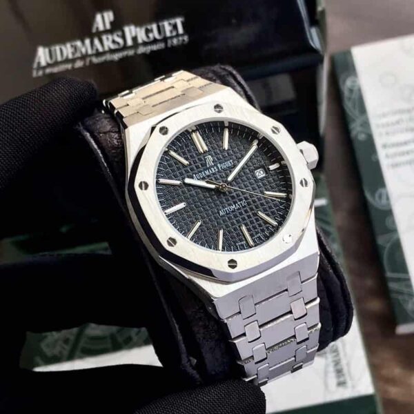 Audemars Piguet Royal Oak Offshore Stainless Steel Black Dial Automatic Men’s Watch - Image 3