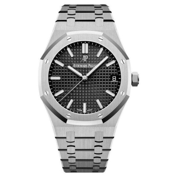 Audemars Piguet Royal Oak Offshore Stainless Steel Black Dial Automatic Men’s Watch - Image 2