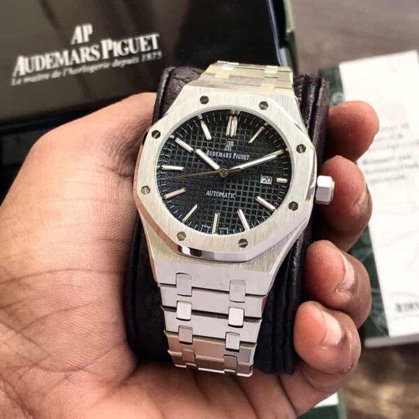 Audemars Piguet Royal Oak Offshore Stainless Steel Black Dial Automatic Men’s Watch