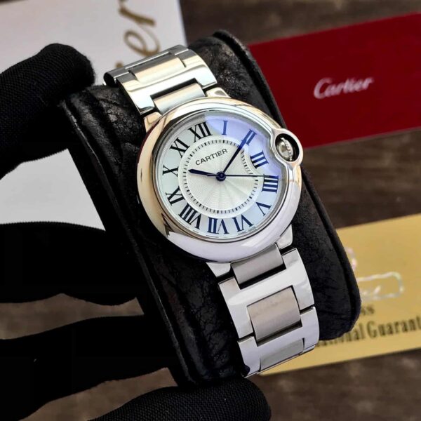 Cartier Ballon Bleu Stainless Steel Watch 36mm Automatic Men's Watch - Image 5