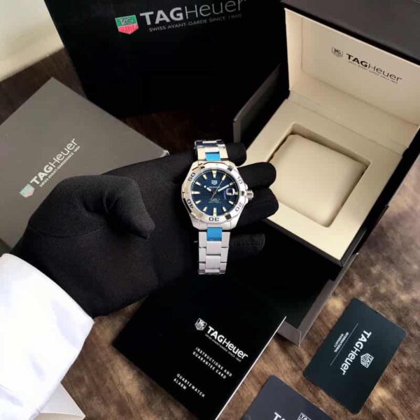 Tag Heuer Aquaracer Calibre 5 Blue Dial Automatic Authentic Quality Men’s Watch - Image 8