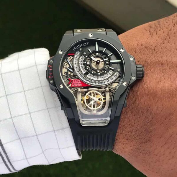 Hublot MP MP-09 Tourbillon Bi-Axis King Dark Black Men’s Watch - Image 5