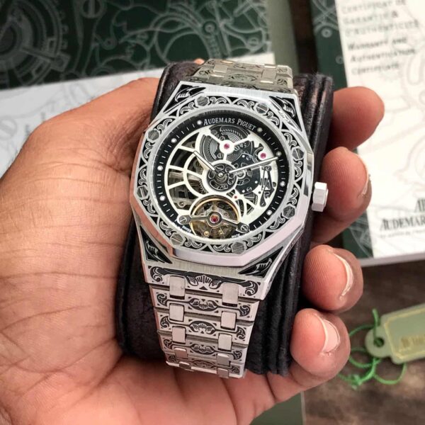 Audemars Piguet Double Balance Wheel Openworked Skeleton Dial Limited Edition Men’s Watch