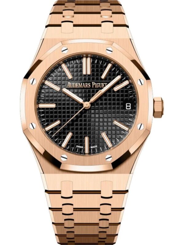 Audemars Piguet Royal Oak OffShore Automatic Rosegold Black Dial Premium Mens Watch - Image 2