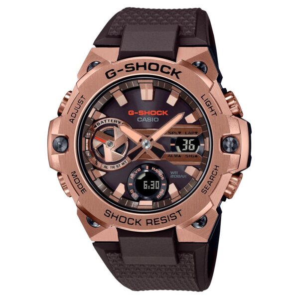 Casio Gshock Gravitymaster GR B100-1A4ER Rosegold Dial Mens Watch - Image 2