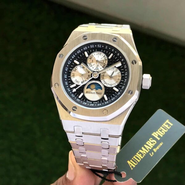 Audemars Piguet Royal Oak Perpetual Calendar Black Dial Limited Edition Automatic Mens Watch - Image 2