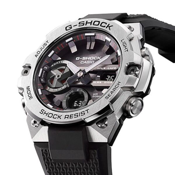 Casio Gshock Gravitymaster GR B100-1A4ER Silver Black Dial Mens Watch - Image 4