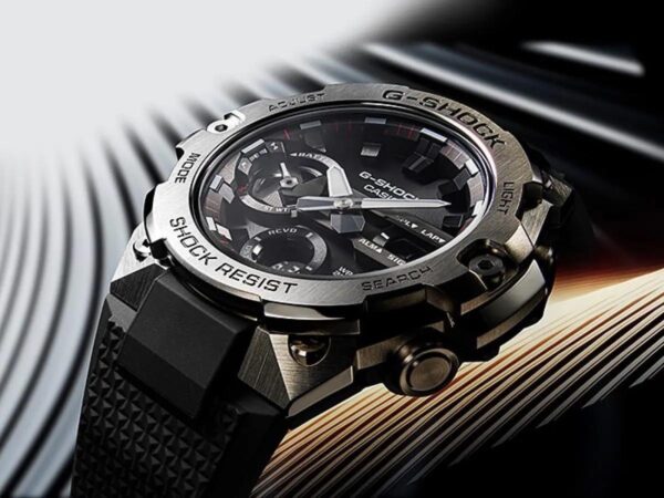 Casio Gshock Gravitymaster GR B100-1A4ER Silver Black Dial Mens Watch - Image 6