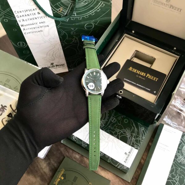 Audemars Piguet Code 11.59 Swiss ETA Movement Green Men's Watch - Image 9