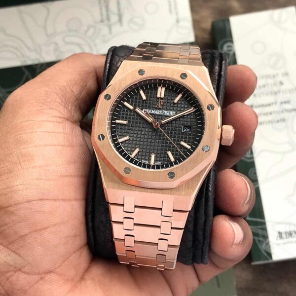 Audemars Piguet Royal Oak OffShore Automatic Rosegold Black Dial Premium Mens Watch