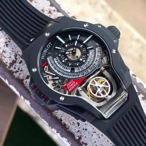 Hublot MP MP-09 Tourbillon Bi-Axis King Dark Black Men’s Watch - Image 3