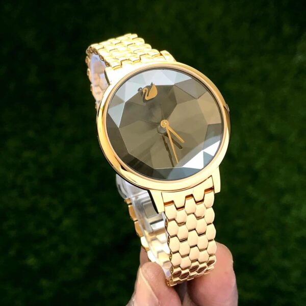 Swarovski Orologio Crystal Lake Gold Quartz Women’s Watch - Image 3