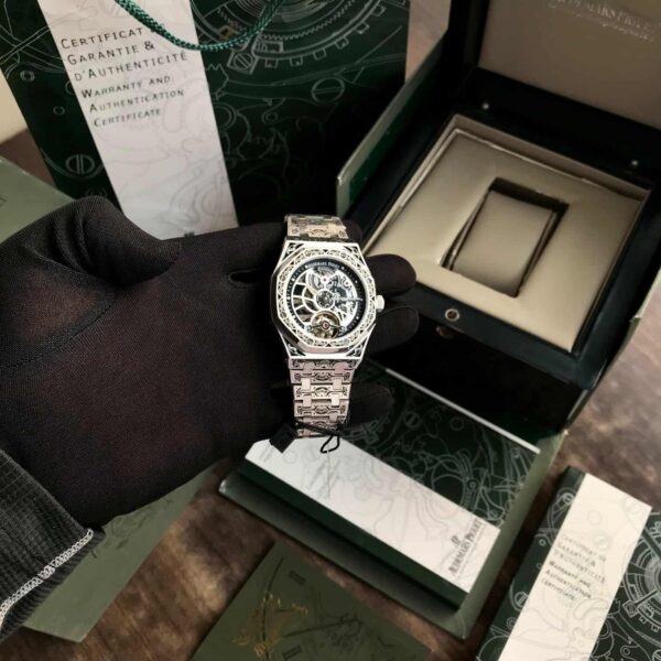 Audemars Piguet Double Balance Wheel Openworked Skeleton Dial Limited Edition Men’s Watch - Image 7