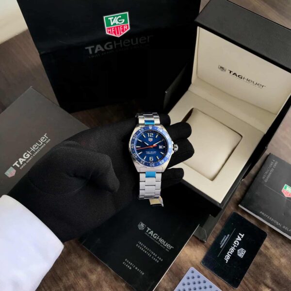 Tag Heuer Formula Limited Edition Blue Dial Authentic Quartz Watch For Mens - Image 8