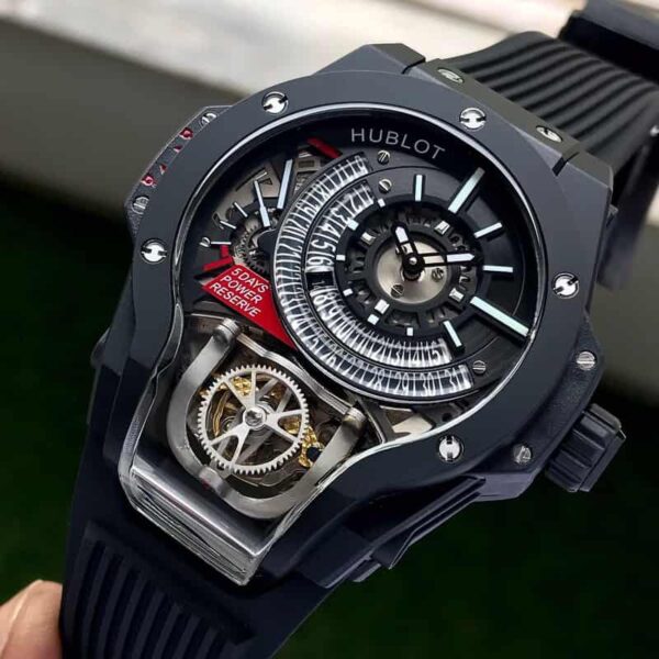 Hublot MP MP-09 Tourbillon Bi-Axis King Dark Black Men’s Watch - Image 4