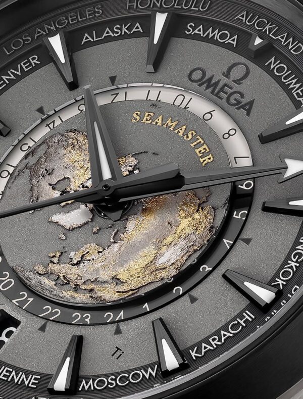 Omega Seamaster Aqua Terra World Map Automatic Men’s Watch - Image 7