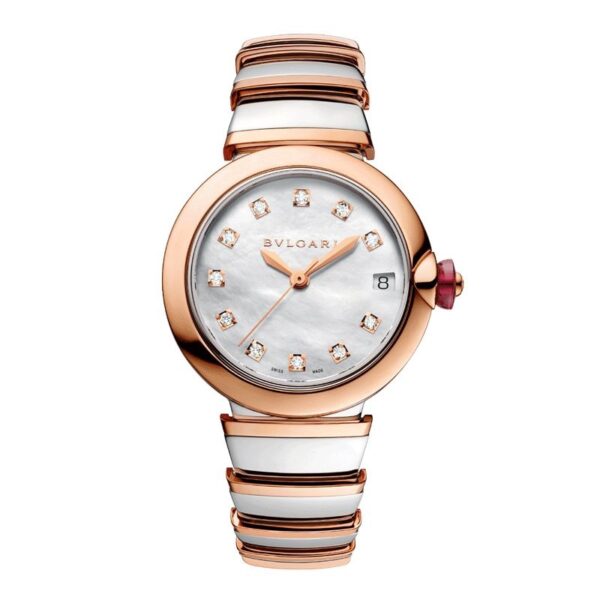 Bvlgari Lvcea White Mother of Pearl Dial Premium Womens Watch - Image 2